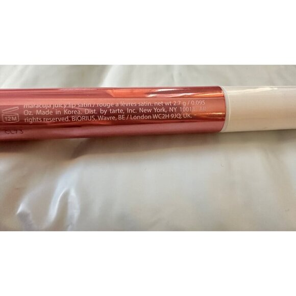 Tarte ~ Maracuja Juicy Lip Satin Sunlit DEEP BUFF Sheen Moisture Sultry ~ 0.095 - Picture 2 of 4